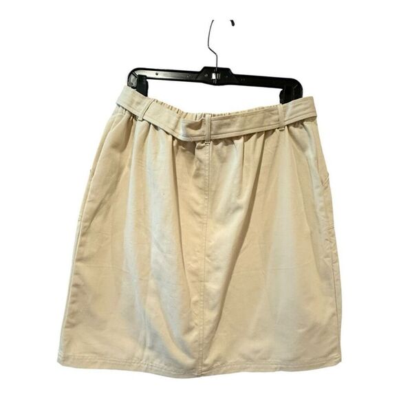 Boheme Cream Belted Skirt Size XL NWT - Picture 3 of 14